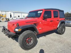 Jeep salvage cars for sale: 2019 Jeep Wrangler Unlimited Sport