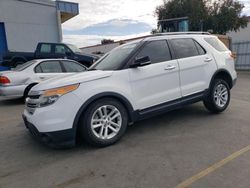 Ford Explorer salvage cars for sale: 2014 Ford Explorer XLT