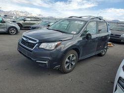 Subaru Forester salvage cars for sale: 2018 Subaru Forester 2.5I Premium