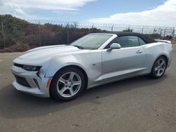 Chevrolet Camaro salvage cars for sale: 2018 Chevrolet Camaro LT