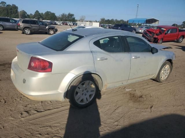 2012 Dodge Avenger SE