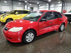 Honda Vehiculos salvage en venta: 2005 Honda Civic DX VP