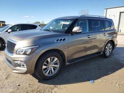 Infiniti salvage cars for sale: 2015 Infiniti QX80