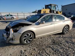 Salvage cars for sale from Copart Appleton, WI: 2016 Honda Accord EXL