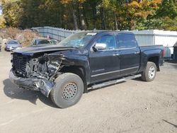 2018 Chevrolet Silverado K1500 LTZ en venta en Center Rutland, VT