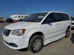 Dodge salvage cars for sale: 2017 Dodge Grand Caravan SE