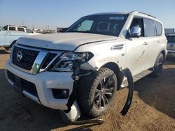 Nissan Armada salvage cars for sale: 2018 Nissan Armada Platinum