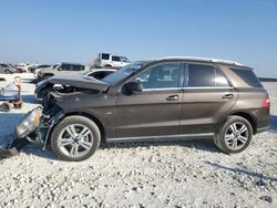 Mercedes-Benz m-Class salvage cars for sale: 2012 Mercedes-Benz ML 350 4matic