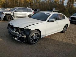 BMW salvage cars for sale: 2021 BMW 330XI