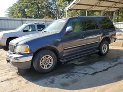 Ford Expedition salvage cars for sale: 2000 Ford Expedition XLT