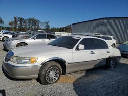 Lincoln Town car salvage cars for sale: 2002 Lincoln Town Car Signature