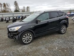 Ford Escape salvage cars for sale: 2017 Ford Escape Titanium