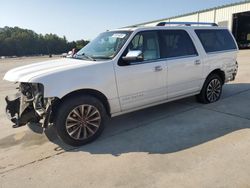 Lincoln Navigator salvage cars for sale: 2015 Lincoln Navigator L