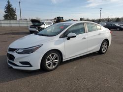 Chevrolet Cruze salvage cars for sale: 2016 Chevrolet Cruze LT