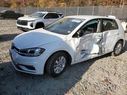 Volkswagen salvage cars for sale: 2019 Volkswagen Golf S