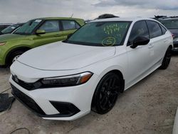 Honda Civic salvage cars for sale: 2024 Honda Civic Sport