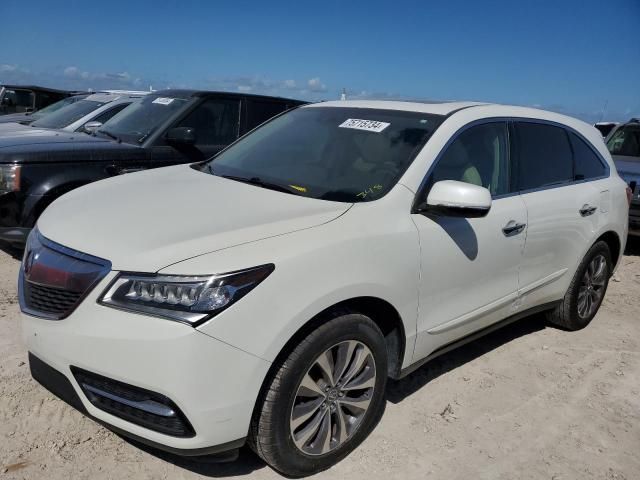 2015 Acura MDX Technology