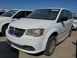 Dodge Caravan salvage cars for sale: 2017 Dodge Grand Caravan SE