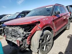 Ford salvage cars for sale: 2021 Ford Explorer XLT