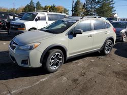 Subaru Crosstrek salvage cars for sale: 2016 Subaru Crosstrek Premium