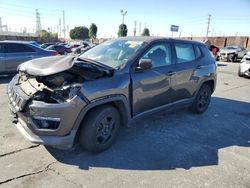 Jeep Compass salvage cars for sale: 2018 Jeep Compass Sport