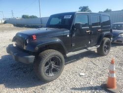 Jeep Wrangler Unlimited Sahara salvage cars for sale: 2011 Jeep Wrangler Unlimited Sahara