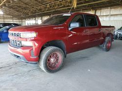 Chevrolet Silverado c1500 Custom salvage cars for sale: 2021 Chevrolet Silverado C1500 Custom