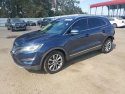 Lincoln salvage cars for sale: 2016 Lincoln MKC Select