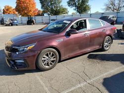 KIA salvage cars for sale: 2020 KIA Optima LX