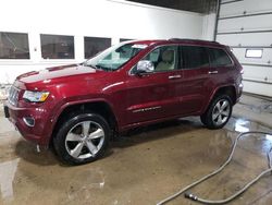 Jeep salvage cars for sale: 2016 Jeep Grand Cherokee Overland