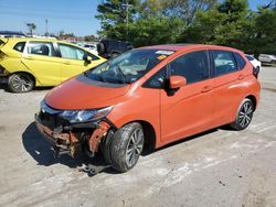 Honda fit salvage cars for sale: 2018 Honda FIT EX