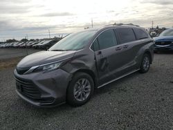 Toyota Sienna le salvage cars for sale: 2022 Toyota Sienna LE