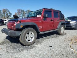 Jeep salvage cars for sale: 2013 Jeep Wrangler Unlimited Sport