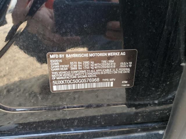 2016 BMW X5 XDRIVE4