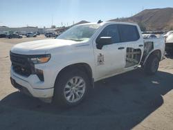 Salvage trucks for sale at Colton, CA auction: 2023 Chev Rolet Silverado C1500 Custom