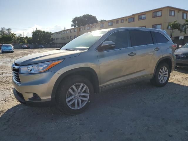 2015 Toyota Highlander LE
