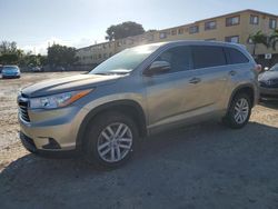 2015 Toyota Highlander LE for sale in Opa Locka, FL