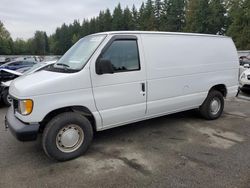 Salvage trucks for sale at Arlington, WA auction: 1994 Ford Econoline E150 Van
