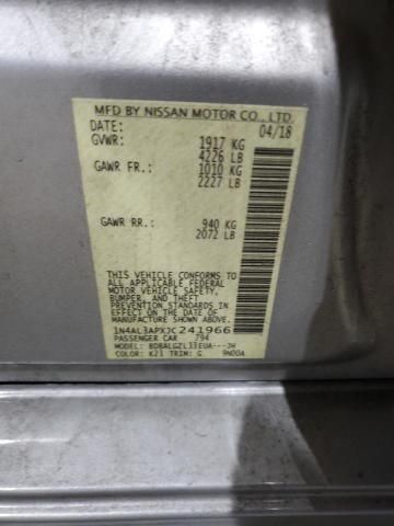 2018 Nissan Altima 2.5