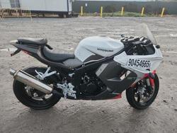 Salvage cars for sale from Copart Ellenwood, GA: 2013 Hyosung GT250 R