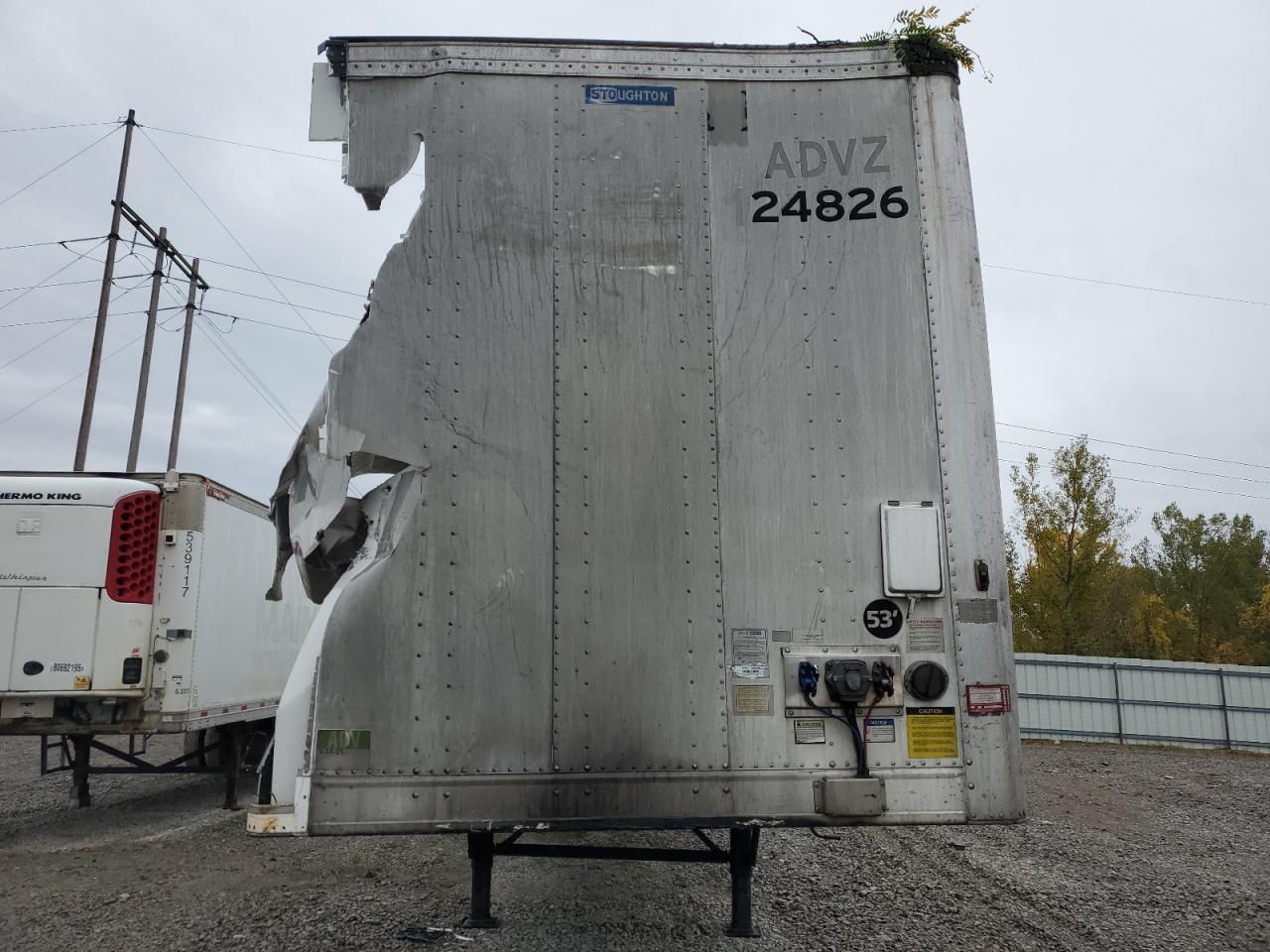 2022 Stoughton Zgpvw-535T-S-C-AR DRY Van Trailer