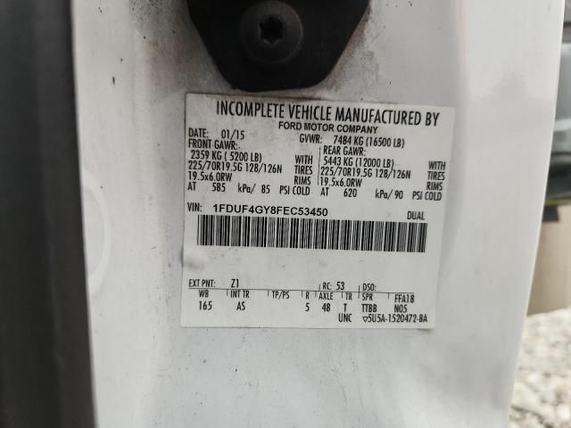 2015 Ford F450 Super Duty