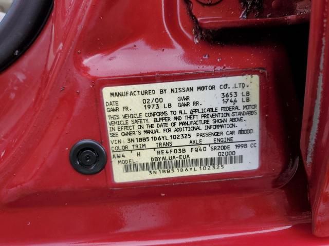 2000 Nissan Sentra se