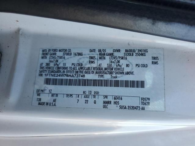 2006 Ford Econoline E250 Van