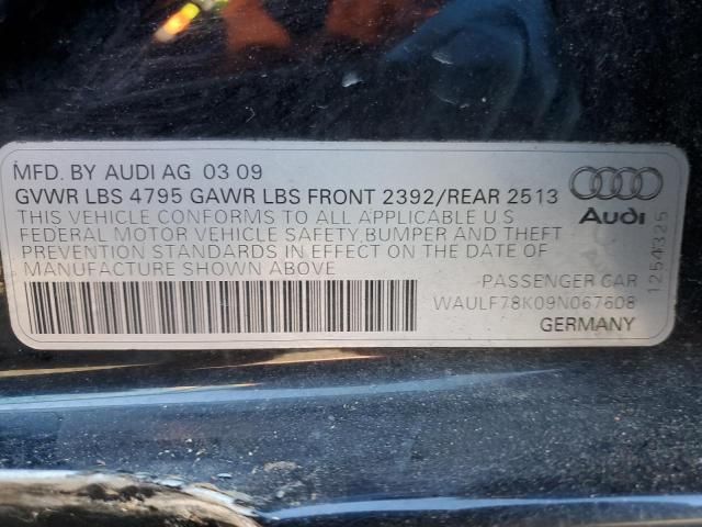 2009 Audi A4 2.0T Quattro