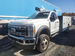 Salvage trucks for sale at Fredericksburg, VA auction: 2023 Ford F550 Utility / Service Truck
