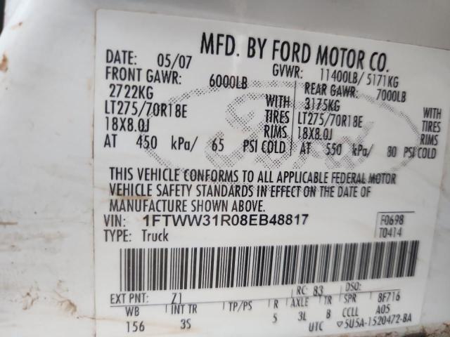 2008 Ford F350 srw Super Duty