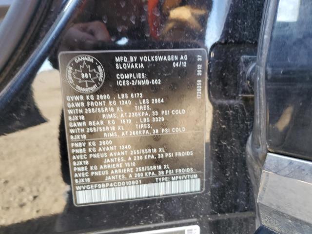 2012 Volkswagen Touareg V6