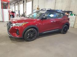 Nissan salvage cars for sale: 2021 Nissan Kicks sr