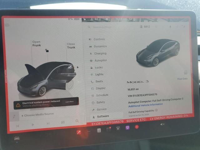 2023 Tesla Model 3